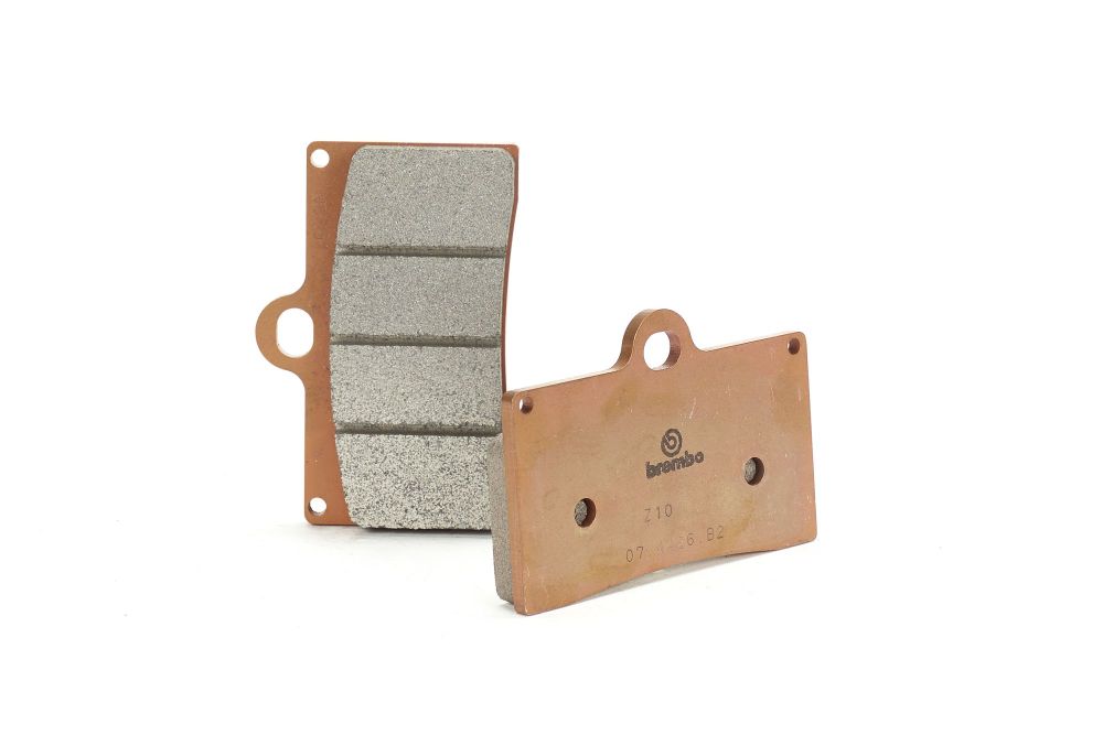 2 PAIRES DE PLAQUETTES DE FREIN BREMBO Z10 TYPE D M538 R1/R6